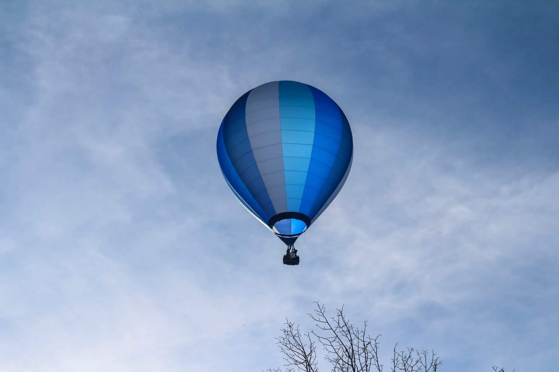 Im Heißluftballon hat man keinen Fallschirm dabei